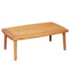 Solid Teak Garden Patio Coffee Table Miami