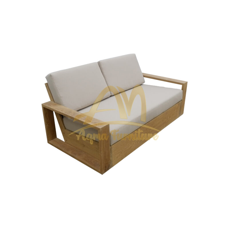 Teak Deep Sofa Outdoor 2 Seater Spain