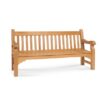 Natural Teak Garden Outdoor Bench 3 Seater Paris