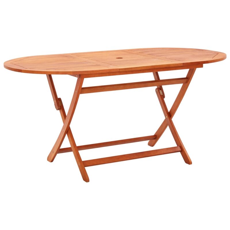 oval outdoor teak table dining table with 6 seater