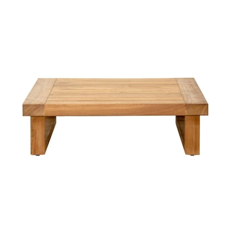 norfolk teak rectangular coffee table