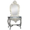 french classic dressing table grey color french classic dressing table grey color