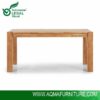 Teak outdoor dining table Colorado