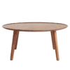 Round Coffee Teak Table Paris