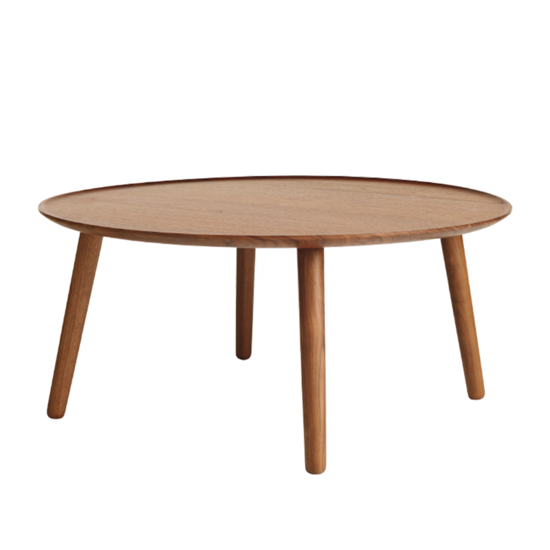 Round Coffee Teak Table Paris