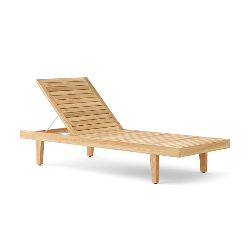 Teak Wood Sun Longer with cushion Dublin