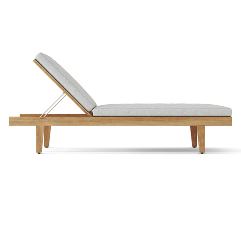 Teak Wood Sun Longer with cushion Dublin