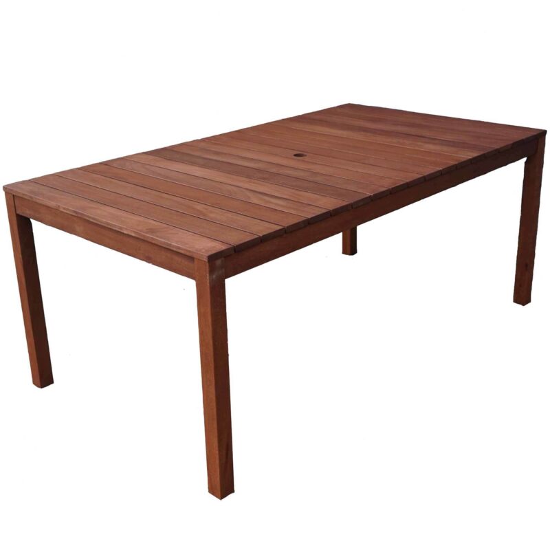 rectangular teak wood dining table outdoor san francisco