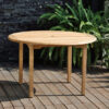 Solid Wood Round Table Outdoor