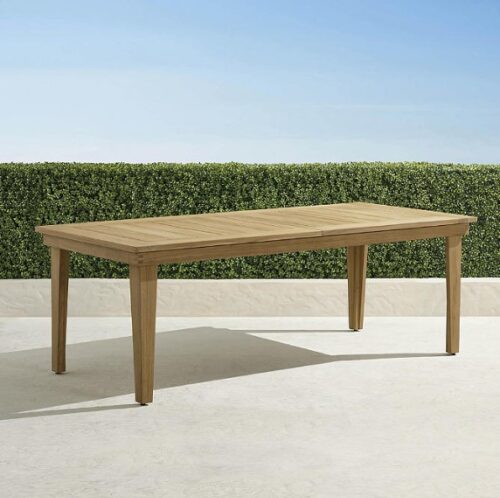 Extendable Outdoor Dining Table Hamburg