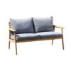 Teak Sofa Outdoor Grey Cushion