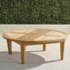 Round Outdoor Table Natural Color Round Outdoor Table Natural Color