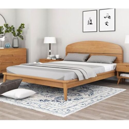 Solid Teak Wood Bed King Size