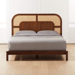 Teak Wood Bed P...