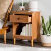 teak nightstand natural 1 drawers kuala lumpur