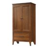 wardrobe teak 2 doors 1 drawer solid wood wardrobe teak 2 doors 1 drawer solid wood