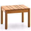 estrella teak outdoor side table