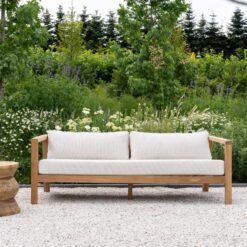 teak sofa outdo...