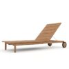 Teak Garden furniture sun lounger Vitesse Teak Garden furniture sun lounger Vitesse