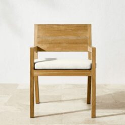 Teak arm chair for dining Missouri