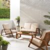 Arizona Teak Outdoor Sofa Set