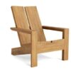 Lounge Teak Wood Chair Outdoor Natural Fine sanded