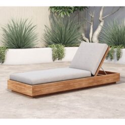 DUBAI TEAK SUN LOUNGER OUTDOOR FOR BEACH