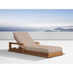 DEEP SUNBED OUTDOOR TEAK WOOD POIPU BEACH