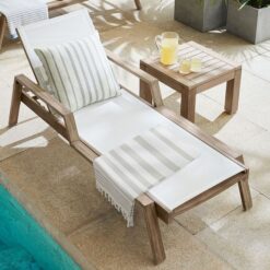 Teak Sun Lounger Playa de Las Teresitas