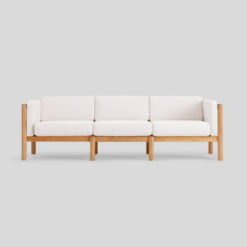 teak wood sofa indoor 3 seater gibraltar