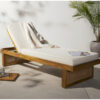 outdoor teak wood sun bed natural outdoor teak wood sun bed natural