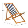 TEAK GARDEN BEACH CHAIR FOLDING UK OUTDOOR