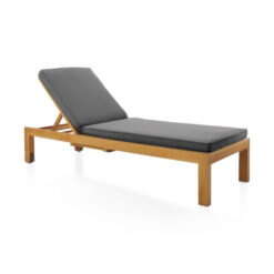 SOUTH AFRICA Teak sun lounger Outdoor