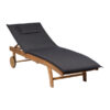 outdoor deep sun lounger natural color