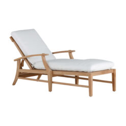 comfort sun lounger with handrest tokyo