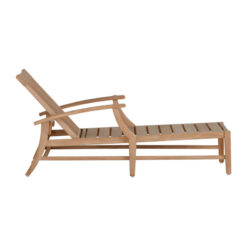 comfort sun lounger with handrest tokyo