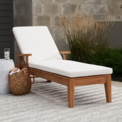 Comfort Teak sun lounger Outdoor