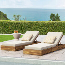 outdoor teak de...