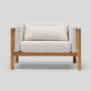 wooden teak white sofa outdoor lisboa