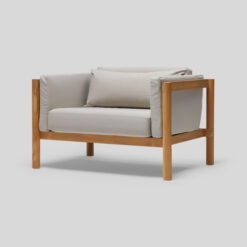 wooden teak white sofa outdoor lisboa