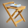 Teak Shower Stools Folding Bathroom