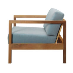 Teak Wooden Accent Chair Comfortable