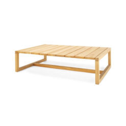 Solid Teak Wood... Solid Teak Wood Rectangular Coffee Table Natural Color