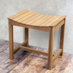 TEAK BATH STOOL... TEAK BATH STOOL...