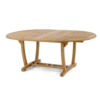 Outdoor Dining Table Oval Fine Sanded