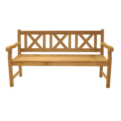 Outdoor Bench Made by Teak Wood 3 Seater