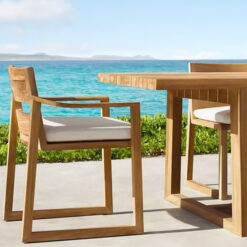 Natural Color Teak Outdoor Dining Chair