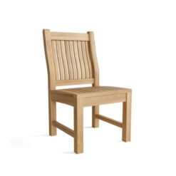 Wooden Teak Garden Chair Natural Color