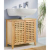 Wooden Bath Vanity with Storage