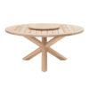 Round Outdoor Dining Table Fine Sanded Round Outdoor Dining Table Fine Sanded